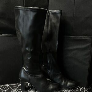Black Knee-High Women's Boots